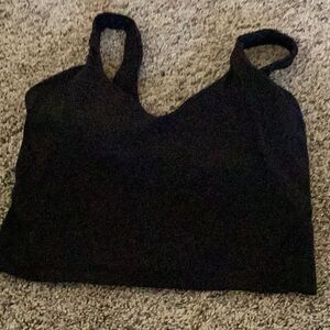 Black Sleeveless Top